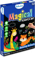Skillmatics Magical Scratch Art Book for Kids - Animals, DIY Activity & Stickers, Gifts for Toddlers, Ages 3-8
