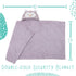 GUND Baby Lil’ Luvs Hooded Blanket, Quinn Owl, Ultra Soft Plush Security Blanket for Babies and Newborns by GUND