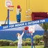 55" 3-5, HYES Toddler Basketball Hoop, Height Adjustable Basketball Hoop for Kids Kids Basketball Goal, Indoor Outdoor