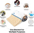 Novusopt Personalized Baby Blanket Custom Baby Blankets for Boys Lion Baby Blanket Name Blanket Receiving Baby Blanket
