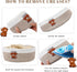 3 Closet 11.8''x7.8''x4.7'' Geelin Pcs Highland Cow Baskets for Gift Cute Farmhouse Brown Woven Rope Gift Baskets Shelf