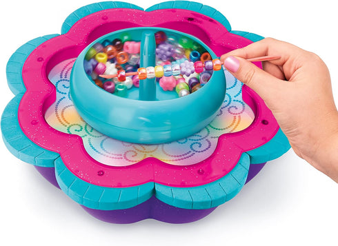 CRA-Z-Art Shimmer ‘N Sparkle 2-in-1 Spin & Bead Friendship Studio Bracelet Maker for Ages 8 and Up