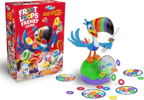 Goliath Froot Loop Frenzy - Skill & Action Game for Ages 6 and Up, 2-4 Players, Fast-Paced Fun!