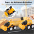 IOMDRWU 2 3 4 5 18 Construction Toys for Years Old Boy Girl Kid Toddler,Press to Go Engineering Friction Inertia Car