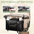 miss fong Universal Stroller Organizer with Insulated Cup Holder Stroller Caddy Baby Storage Bag with Adjustable Strap