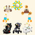 Baby Activity Stroller Arch Toys,Car Seat Toys for Adjustable Bouncer Arch Crib Bassinet Hanging Toys Mobile Clip on