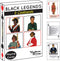 Playing Cards: Black Legends - Black History Trivia Card Game for Family & Adult Game Night