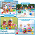 100Pcs Soft Reusable Water Splash Balls, 2.4 Inch Soaker Ball Toys for Kids, Beach Pool Games with 1 Mesh Bag