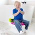 Barney Potty Trainer, Floor Potty Chair with Sounds, Removable Toilet Topper, Tracking Chart & Storage for Toddler