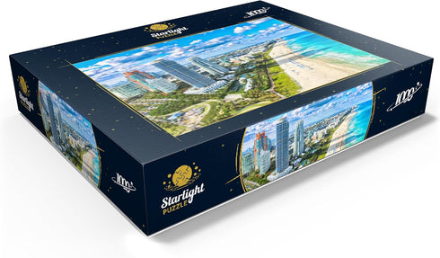 MyPuzzle Premium 1000 Piece Jigsaw Puzzle - South Beach Miami Beach Florida USA for Adults