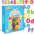 Curious Columbus Magnetic Letters and Numbers for Toddlers, Foam Alphabet Fridge Magnets for Kid Learning
