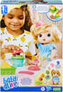 Baby Alive Fruity Sips Doll, Apple, Toys for 3 Year Old Girls, 12-inch Baby Doll Set, Drinks & Wets, Pretend Juicer, Kids 3 and Up, Blonde Hair