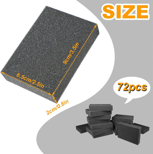 Foam Card Dividers - 60 PCS Card Dividers for Storage Boxes Multifunction Foam Dividers for Trading Cards Shock Absorbing Foam Block for Sport Playing Game Card Packing Cases and Crafts by Joewuzun