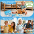 3-5 2 3 4 5 Set 2 3 4 5 6 Fajiabao Doctor Kit for Toddlers Dress Up Toys for Year Old Girls Pretend Play Kids Doctor