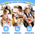 1-3 v3) Grarain Busy Board for Toddlers - Montessori Educational Toy for Year Old Boys & Girls | Travel-Friendly