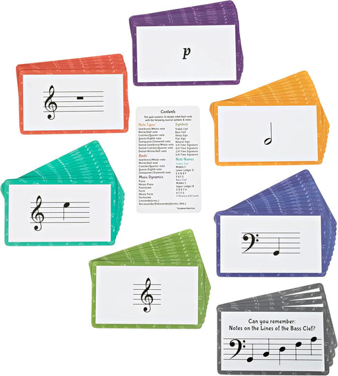 Lark & Wolf Learn to Read Music Flash Cards