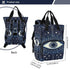 YANENDIE Backpack, Backpack Backpack Blue Evil Eye Diaper Bag Unisex Travel Baby Diaper Bags with Stroller Straps
