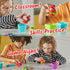 hand2mind Set, 3-4, Grab That Monster Fine Motor Activity Occupational Therapy Toys, Pincer Grasp Fine Motor Skills