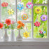 Dunzoom 30 Set Spring Craft Kit Suncatchers Kit Spring Flower DIY Suncatchers Craft Kit Make Your Own Suncatcher Paint