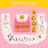 Fenikso Matching Letter Game - Alphabet Spelling & Reading Words Educational Toy for Preschooler & Kindergarten Kids
