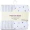 Generic 2-Piece Fitted Crib Sheets for Baby, 100% Cotton Crib Mattress Sheets, Unisex