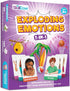 SkillEase Exploding Emotions Flashcards and Game: 2 in 1, Hilarious Family Fun,