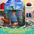 Dinosaur Pop Up Kids’ Play Tent by Toy To Enjoy, Indoor & Outdoor, Includes Remote Controlled Lights & 6 Toys