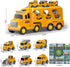 Beby Buty 8 1 3-5, 3 4 5 6 in Construction Trucks Cars Toys for Toddlers Boy Toddler Car Truck Toys with Playmat