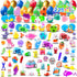 Ulosharky 225Pack Prefilled Easter Eggs with Toys Inside for Easter Egg Hunting Basket