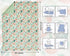 Carseat-30x40 Inches DuShow Leaf Baby Blanket for Girls - Ultra Soft Double Layer Minky Blanket with Dotted Backing