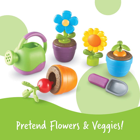 Set 9 2+ Learning Resources New Sprouts Grow It! Toddler Gardening - Pieces, Ages Toddler Learning Toys, Garden Toys