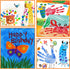 ABEIER Washable Finger Paint Kit for Toddlers, 12 Colors with Tools, Safe Non-Toxic Baby Paint for Kids 3+