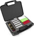 CASEMATIX Trading Card Case and Organizer for 960 Cards, Hard Shell Card Holder with 8 Dividers and Protective Foam
