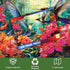 1000 Piece Puzzle for Adults - Hummingbird Garden Wooden Jigsaw Puzzles, DIY Leisure Game Toy Gift