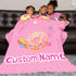 YouBaiVS 1 Baby Blanket for Boys Girls Soft Plush Receiving for Newborns - Donut Style