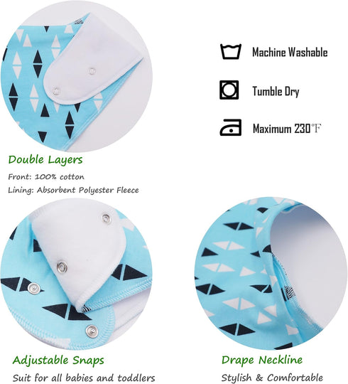 Giftty Baby Teething Bibs Set