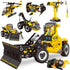HOMETTER Building Toys for Ages 5-8, 6 in 1 Engineering Toys, STEM Learning Educational Building Set
