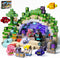 GobiDex 108pcs Magnetic Blocks with Action Figures, Interactive Role-Playing Magnetic Building Toy