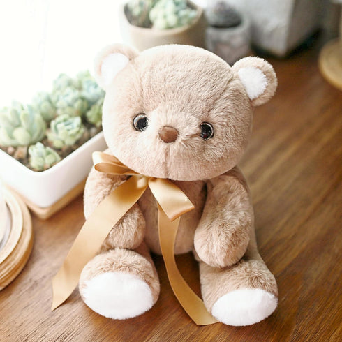 uoozii 12" Non-Shedding Weighted Stuffed Animals - 2 Pounds Microwavable Teddy Bear Plush Pillow Gift for Kids & Adults