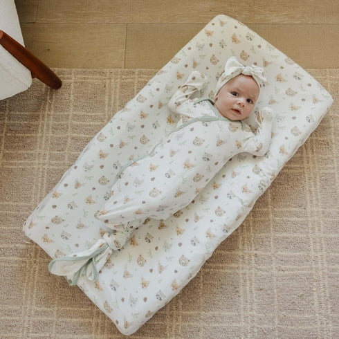 Wilder Premium Diaper Changing Pad Cover by Copper Pearl - Soft & Stylish