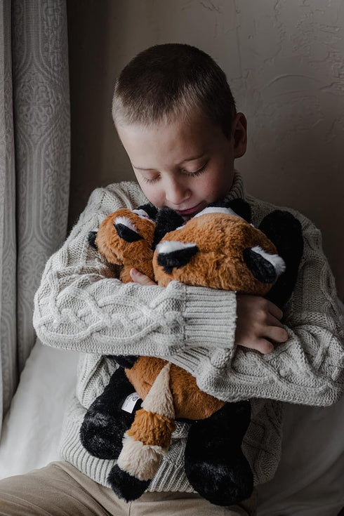 Mother & Baby Red Panda Plush Set | Super Soft Stuffed Animal for Kids' Bedroom | 17-in Plushies