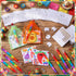 Fullhawl 24 Mexican Puzzles Color Your Own Puzzles Cinco De Mayo DIY Jigsaw Crafts with Stackable Crayons and Bags