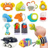Vanmor Baby Rattles 0-6 Months | Sensory Toys for Infants 6-12 Month,