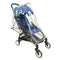 Universal Stroller Rain Cover - Compact Travel Cover for Toddler Umbrella Stroller, Waterproof Snow Wind Shield