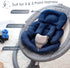 Summer Infant Car Seat Insert for Newborn Girls Boys, Mesh Baby Carseat Inserts with Strap Pads, Soft Reversible Baby