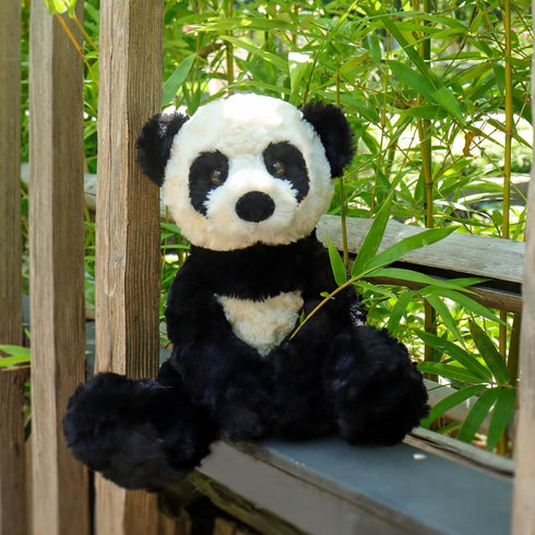 Cuddly Black and White Panda Plush Toy - Perfect for Kids