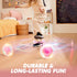 JOYIN Pink Ankle Skip Ball with Flashing Lights, Indoor & Outdoor Swing Toy for Kids, Birthday Gift for Ages 3+