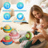 4PCS Animal Toy Cars for Toddlers 1-3,Press and Go Car Toys for ages 0-2,Spaceship 1 Year Old Boy Toys,First Birthday Gift Infant Car Toys for 1 Year Old Boy and Girl