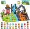 Axirata 208 PCS Magn-etic Building Blocks, Magn-etic Block Building Cubes Set for