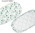 Gllquen Baby Bassinet Sheets 4 Pack, Breathable Fitted Mattress Sheet, Floral Pattern for Baby Boy Girls